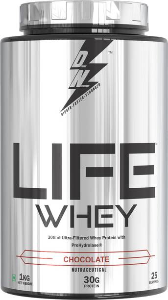 Dn With Divine Nutrition LIFE WHEY-CHOCOLATE 1KGS Whey Protein