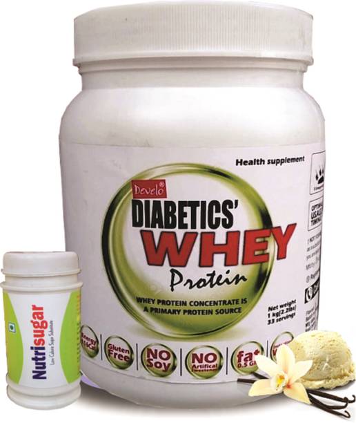 DEVELO Diabetic Whey Protein Powder Health & Nutrition Drink Whey Protein