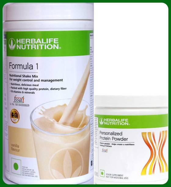 Herbal Nutrition Life Weight Loss Combo Pack F 1 + personalized powder Plant-Based Protein