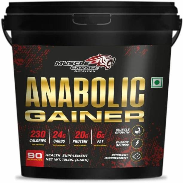 Muscle Garage ANABOLIB GAINER (NEX-GEN SERIES 10LBS BUCKET) Weight Gainers/Mass Gainers