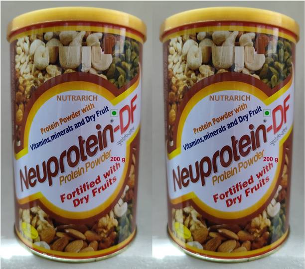 NUTRARICH Neuprotein-DF Dryfruit Protein Powder Energy, Weight, Muscle Growth Protein Blends