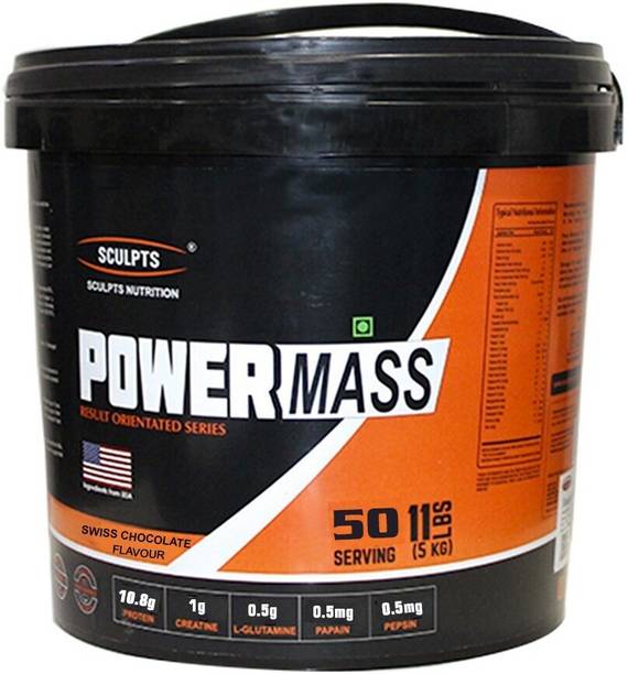 Sculpts Nutrition Power Mass Weight Gainers/Mass Gainers