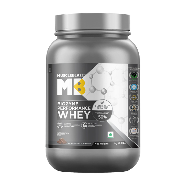 MUSCLEBLAZE Biozyme Performance Whey Protein