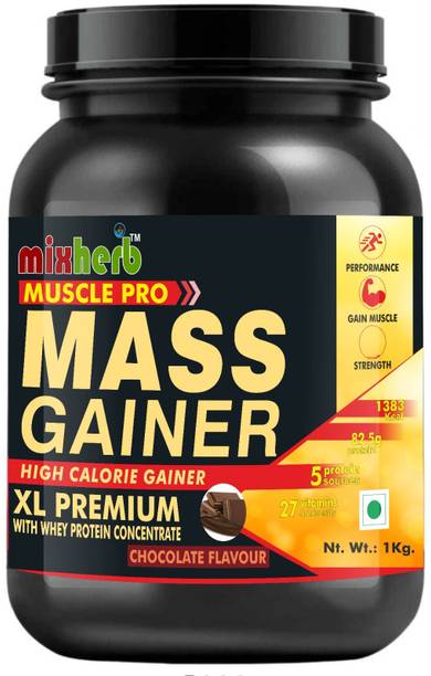 Mixherb MASSGAINER HIGH GAINER Weight Gainers/Mass Gainers