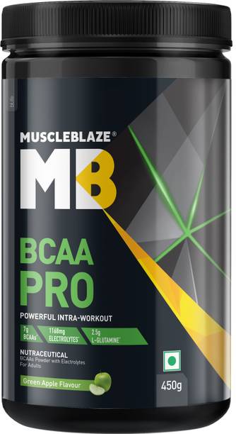MUSCLEBLAZE BCAA PRO, Intra-Workout Formula for Muscle Recovery BCAA