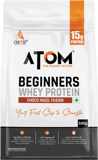 AS-IT-IS Nutrition ATOM Beginners | Accelerates Muscle-building | Whey Protein