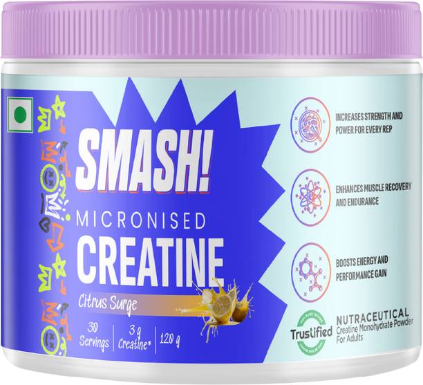 Smash Micronised Creatine Monohydrate Powder Creatine