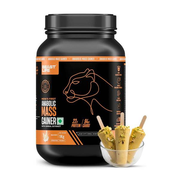 BeastLife High Rich Protein Gainer - No Maltodextrin Weight Gainers/Mass Gainers