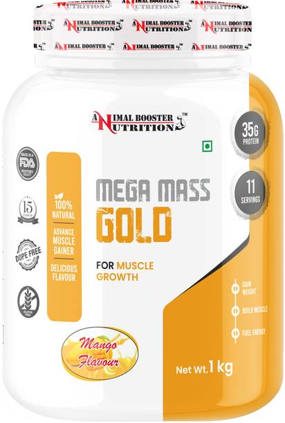 Animal Booster Nutrition Animal Booster Mega Mass Gold Weight Gainers/Mass Gainers