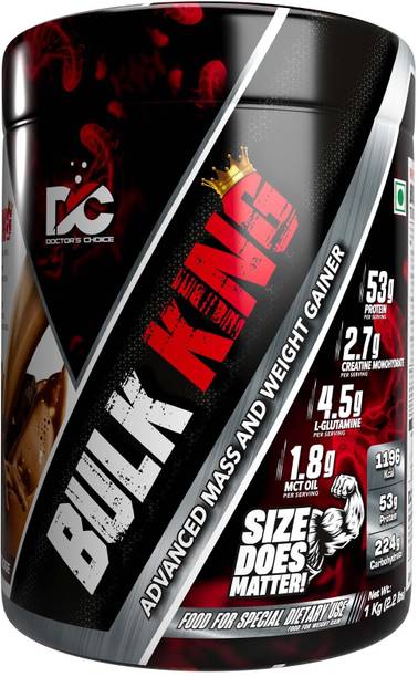 DOCTOR'S CHOICE Bulk King Advanced Weight Gainers/Mass Gainers