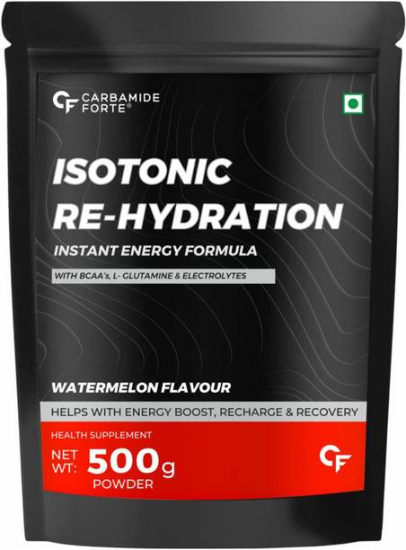 CARBAMIDE FORTE Isotonic Energy Drink, Electrolyte Powder with Glutamine & BCAA Pre Workout