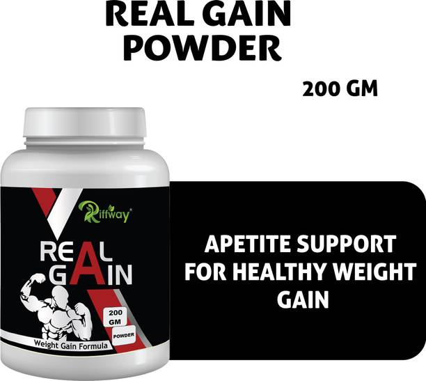 Riffway Real Gain Weight Gain Powder/ Protein Supplement High Calorie Weight Gainer Weight Gainers/Mass Gainers