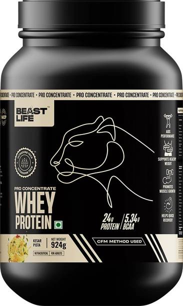BeastLife Pro Concentrate 100% Whey Protein With Ultrasorb Tech For Men & Women Whey Protein