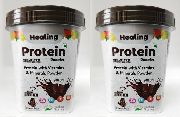 Healing Protein Powder With Vitamin B12, Folic Acid Muscle, Weight, Energy Protein Blends
