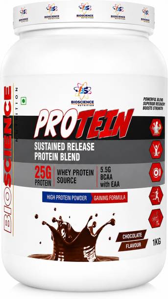 Bioscience Nutrition Whey Protein | 25g Protein | 5.5g BCAA with EAA | Whey Protein | Muscle Growth Whey Protein