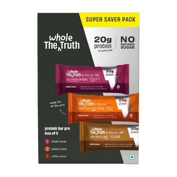 The Whole Truth High Protein All in One with 20g Protein - 67g Pouch Nutrition Bars
