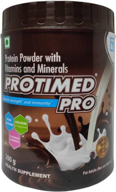 Protimed Pro Protein Powder Energy Nutrition Muscle Strength Protein Blends