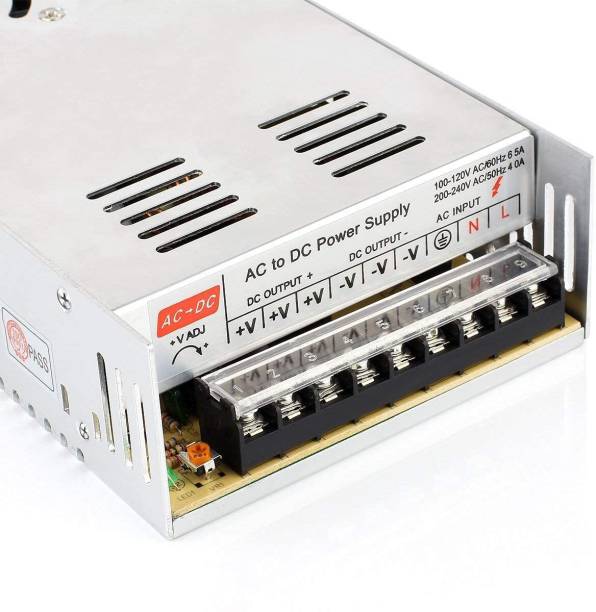 SHREE INDUSTRIESS DC Switching Switch Power Supply for LED Strip, CCTV 12V - 25Amp- 300 Watts PSU