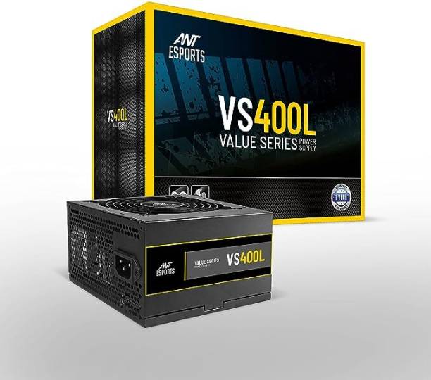 Ant Esports VS400L NonModular High Efficiency Gaming 400 Watts PSU