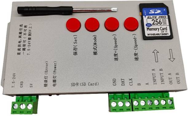 RNS INNOVATIONS T-1000S PIXEL LED CONTOLLER 5 Watts Computer PSU with 2 SATA Cables