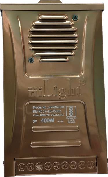 Hilight Power Supply ideal for LED strips, CCTV systems and other indoor lighting 400 Watts Gaming PSU with 3 SATA Cables