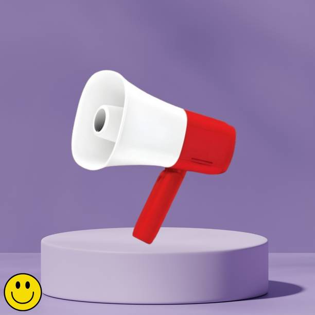SACRO King Bhopu, Megaphone with Loud Speaker Siren Alert, and Strong Grip HandleE336 King Bhopu, Megaphone with Loud Speaker Siren Alert, and Strong Grip HandleE336 Outdoor PA System