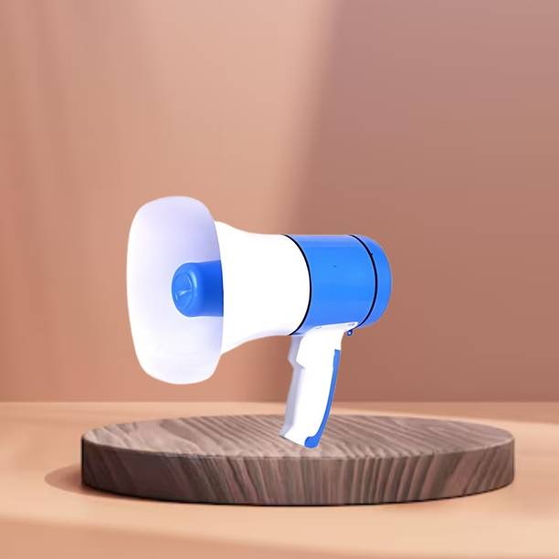 SACRO Handheld Megaphone with Siren, Microphone & Rechargeable for Outdoor EventsA223 King Bhopu Speaker (Portable Horn)Recorder Player & Sirens With Dual BatteryQ223 Outdoor PA System