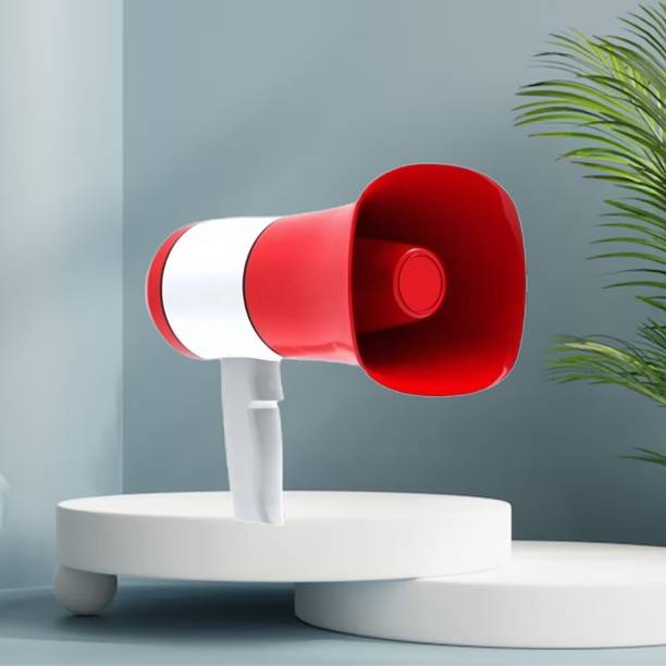 Clairbell Handheld Megaphone with Siren, Microphone & Rechargeable for Outdoor EventsA143 King Bhopu Speaker (Portable Horn)Recorder Player & Sirens With Dual BatteryU143 Outdoor PA System