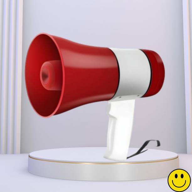 Clairbell Handheld Megaphone with Siren, Microphone & Rechargeable for Outdoor EventsA193 Megaphone Portable Megaphone Siren Loudspeaker Function &Long Battery BackupU193 Outdoor PA System