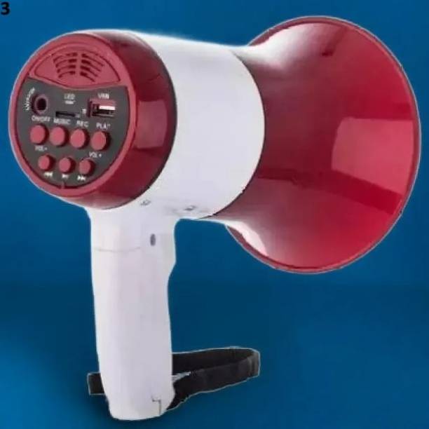 Bashaam A679 Mic 11 MIC Megaphone Speaker Portable Horn Recorder Player Indoor, Outdoor Indoor, Outdoor PA System