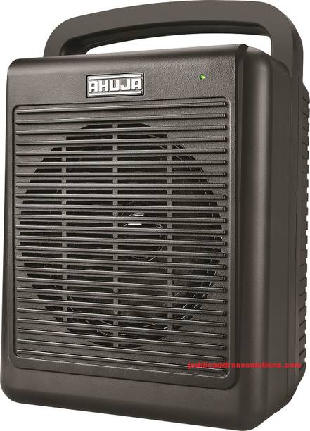 Ahuja WP-225 Portable Speaker With Wireless mic, Bluetoth, USB, Recording Options- Indoor, Outdoor PA System