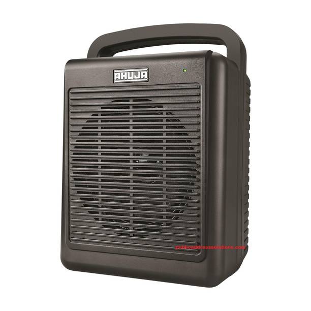 Ahuja WP-225 Portable Speaker With Wireless mic, Bluetoth, USB, Recording Options- Indoor, Outdoor PA System