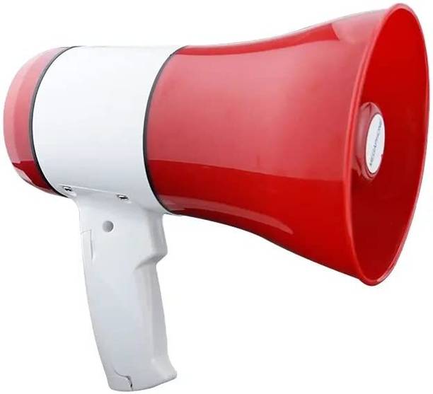 KH Adjustable Volume Control and 500 Meter Range 30 watts Handheld megaphone with recorder, USB and memory card input. Talk, record, play, siren, music Indoor, Outdoor PA System Megaphone Speaker Lightweight Bullhorn - Adjustable Volume Control and 500 Meter Range 30 watts Handheld megaphone with recorder, USB and memory card input. Talk, record, play, siren, music Indoor, Outdoor PA System
