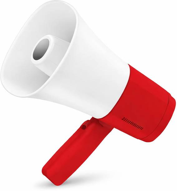 Clive Handheld Megaphone Megaphone Speaker, USB Memory Card Input For Announcing Talk Record Play, Siren Outdoor PA System