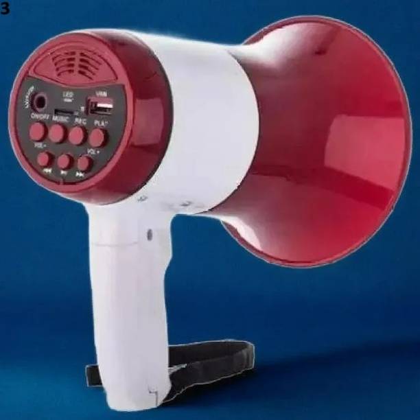 Stybits A675 Mic 11 MIC Megaphone Speaker Portable Horn Recorder Player Indoor, Outdoor Indoor, Outdoor PA System