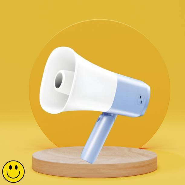 SACRO King Bhopu, Megaphone with Loud Speaker Siren Alert, and Strong Grip HandleE126 King Bhopu, Megaphone with Loud Speaker Siren Alert, and Strong Grip HandleE126 Outdoor PA System