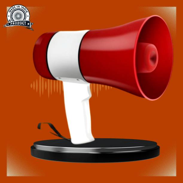 GUGGU R252 MEGAPHONE -Robust Audio Quality,Innovative Features with USB,TF,240s record Indoor, Outdoor PA System
