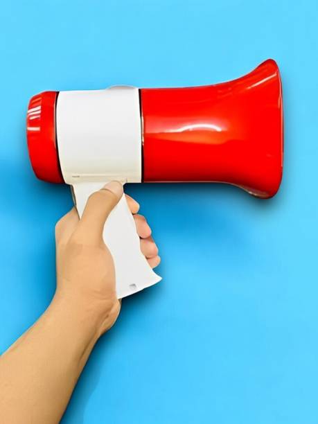 Nilesawar A197 Mic18 Powerful and Lightweight Loud Megaphone Speaker with Built In Mic A197 Mic18 Powerful and Lightweight Loud Megaphone Speaker with Built In Mic Indoor, Outdoor PA System