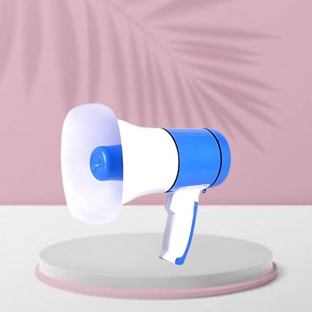 GUGGU Handheld Megaphone with Siren, Microphone & Rechargeable for Outdoor EventsA49 King Bhopu Speaker (Portable Horn)Recorder Player & Sirens With Dual BatteryE49 Outdoor PA System