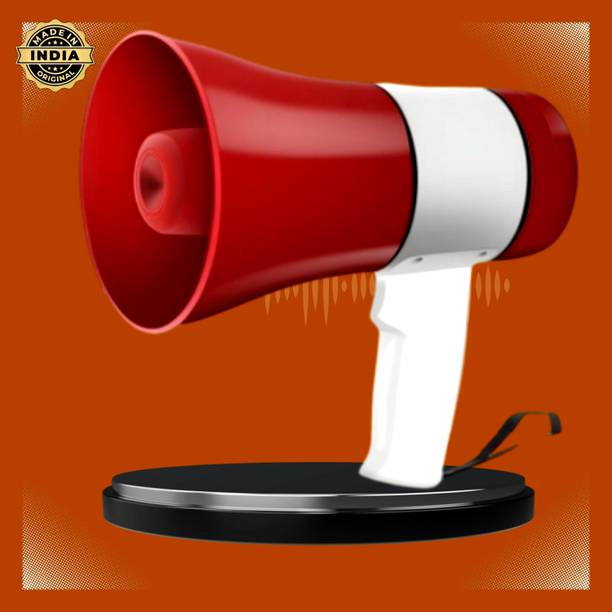GUGGU A154 MEGAPHONE -Robust Audio Quality,Innovative Features with USB,TF,240s record Indoor, Outdoor PA System