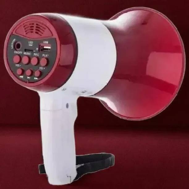 Nilesawar A998 Mic 11 Powerful and Lightweight Loud Megaphone Speaker with Built In Mic Indoor, Outdoor PA System