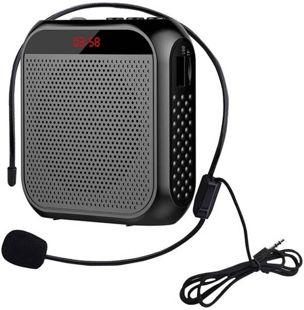J3G Portable Voice Enhancer Voice Amplifier with Headset Mic Outdoor, Indoor PA System