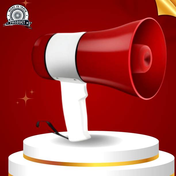 GUGGU R231 MEGAPHONE -Robust Audio Quality,Innovative Features with USB,TF,240s record Indoor, Outdoor PA System