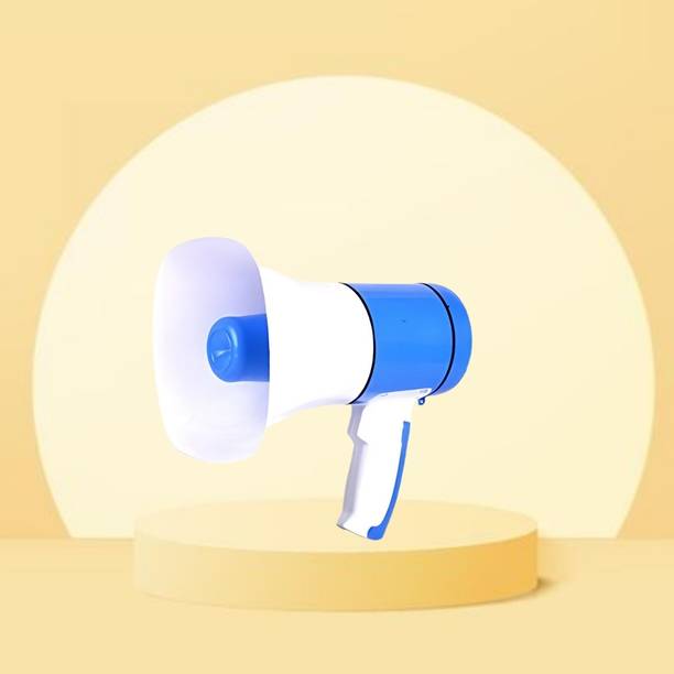 Clairbell Handheld Megaphone with Siren, Microphone & Rechargeable for Outdoor EventsA323 King Bhopu Speaker (Portable Horn)Recorder Player & Sirens With Dual BatteryU323 Outdoor PA System