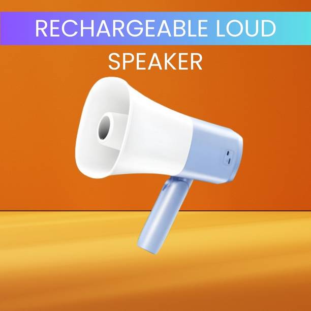 YAROH King Bhopu Megaphone Siren Loudspeaker Music Function With Adjustable HandleD333 King Bhopu Megaphone Siren Loudspeaker Music Function With Adjustable HandleD333 Outdoor PA System