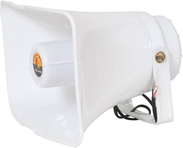 Adiohub PA Horn Speaker - 8” Portable PA Speaker with 8 Ohms Impedance Indoor, Outdoor PA System