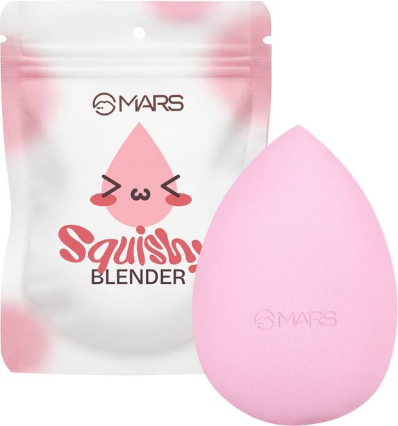 MARS Squishy Blender Sponge|Beauty Sponge for Foundation, Concealer, Contour & Powder