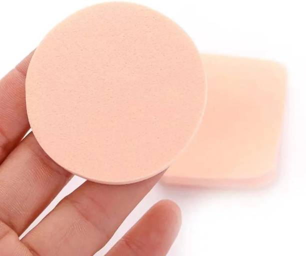 AMOSFIA 2 pcs Beauty Blender Facial Beauty Blender Sponge combo Including Compact POWDER