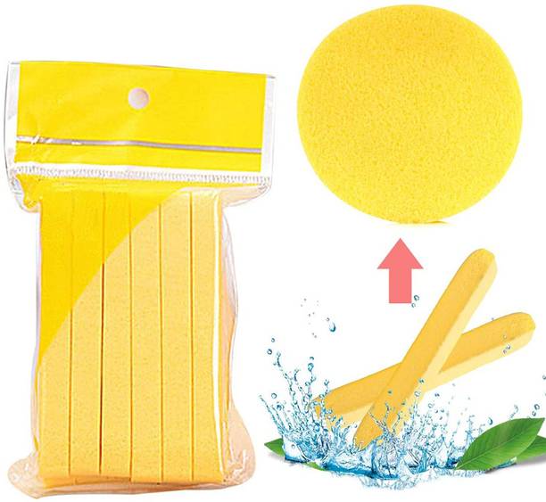 vnz Compressed Facial Cleansing Sponge Sticks for Deep Cleaning & Makeup Removal
