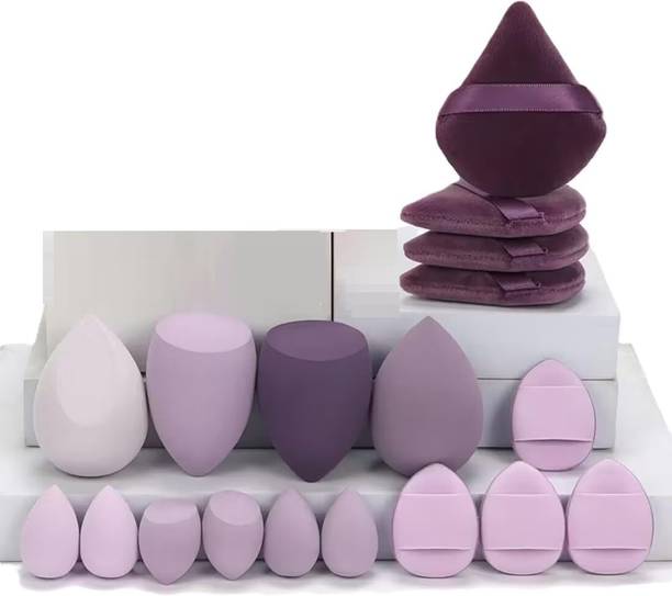 Gonegal Blender Sponge Set, with Pizza Mini & Big Blender Finger Puff